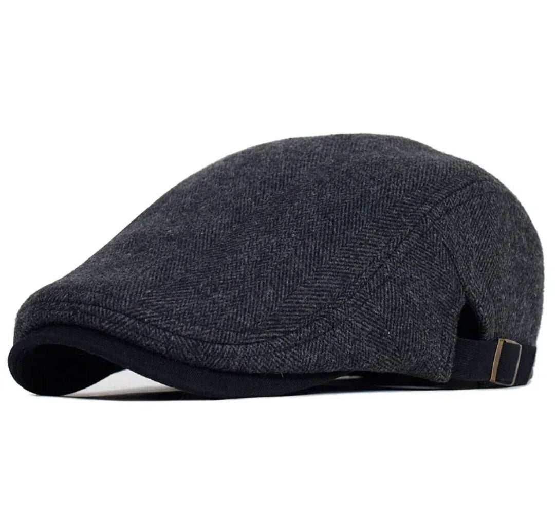 Vintage gatsby flat cap