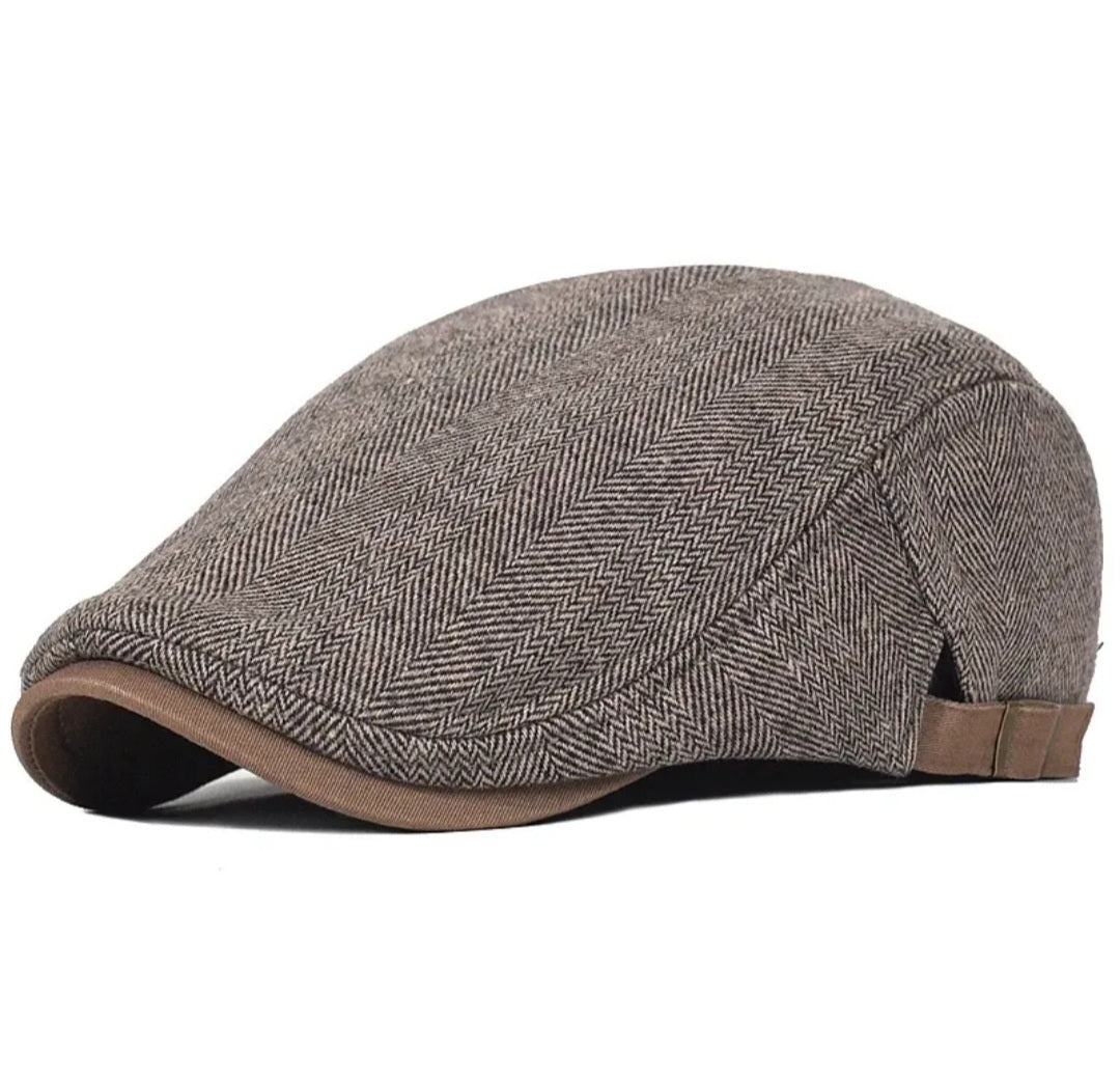 Vintage gatsby flat cap