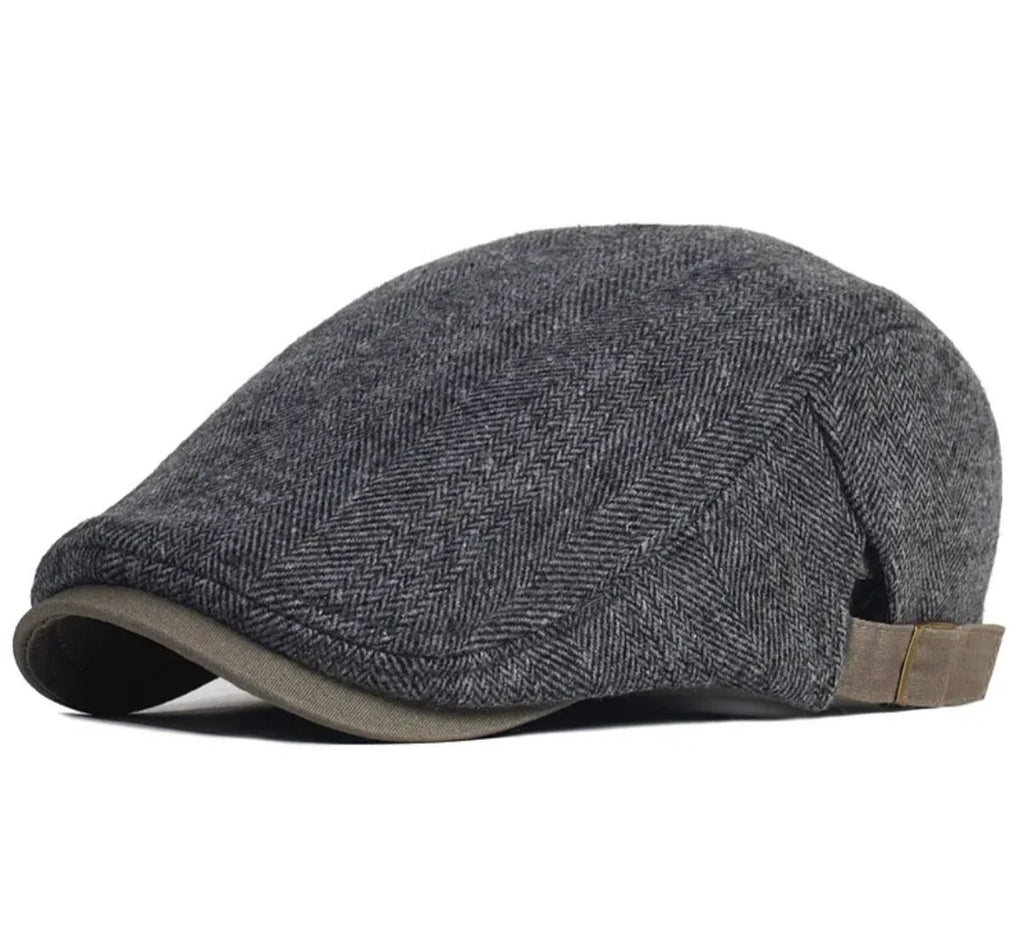 Vintage gatsby flat cap