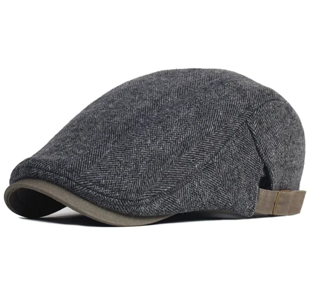 Vintage gatsby flat cap